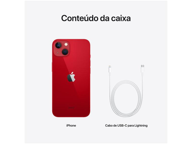 Apple iPhone 13 256GB (PRODUCT)RED Tela 6,1” 12MP - iPhone 13